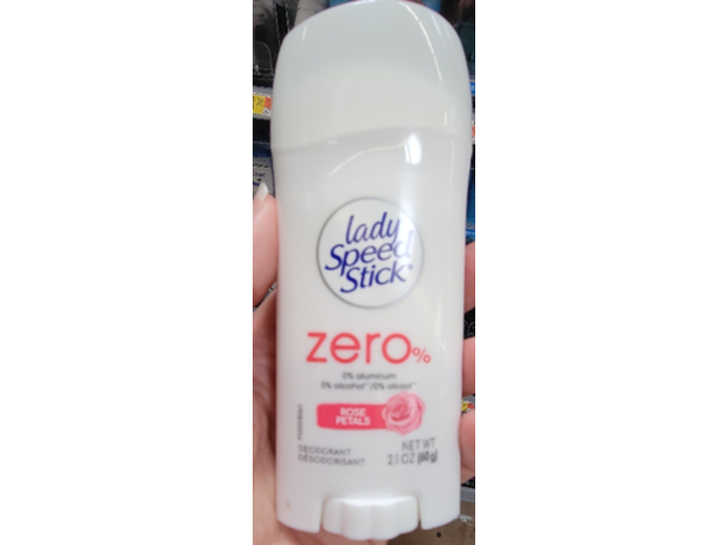 Lady Speed Stick Deodorant, Rose Petals, 2.1 oz/60 g