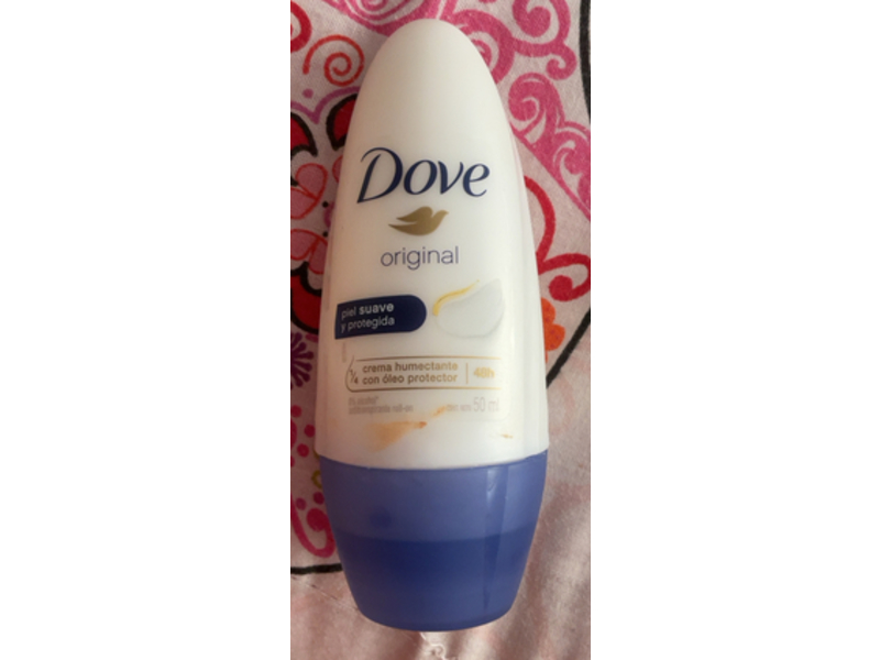 Dove Antiperspirant Roll On, Original, 50mL