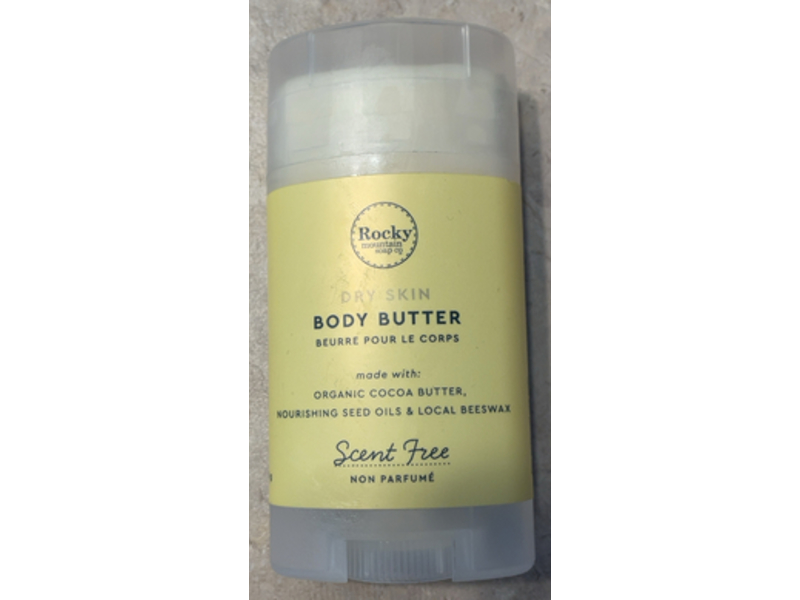 Rocky Mountain Soap Co Body Butter, Cocoa Butter, 55 g