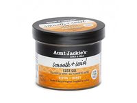 Aunt Jackie's Curls & Coils Smooth + Swirl Edge Gel, Biotin + Honey, 4 oz/114 g - thumbnail 1