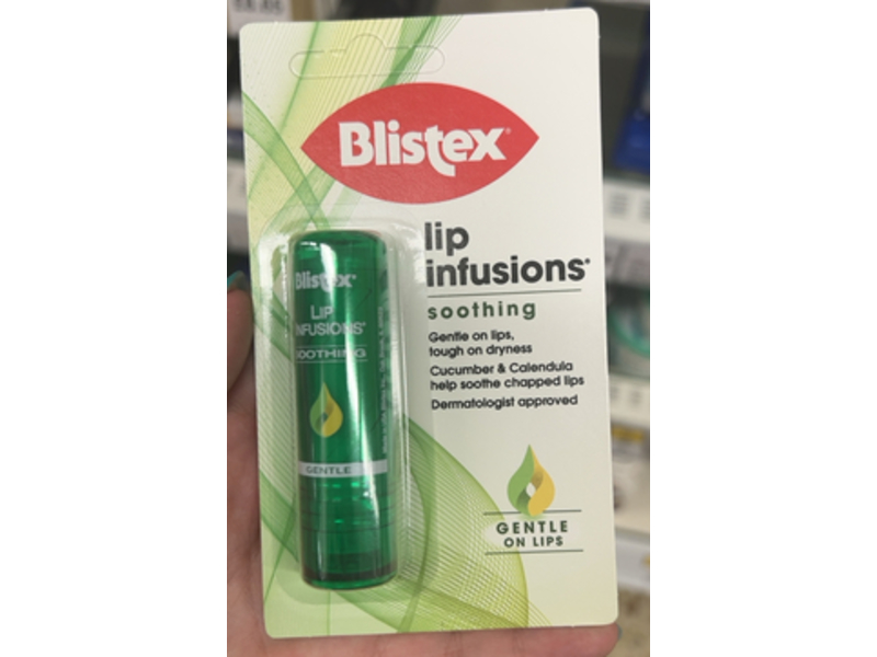Blistex Lip Infusions Soothing, 3.7 g, Pack Of 12