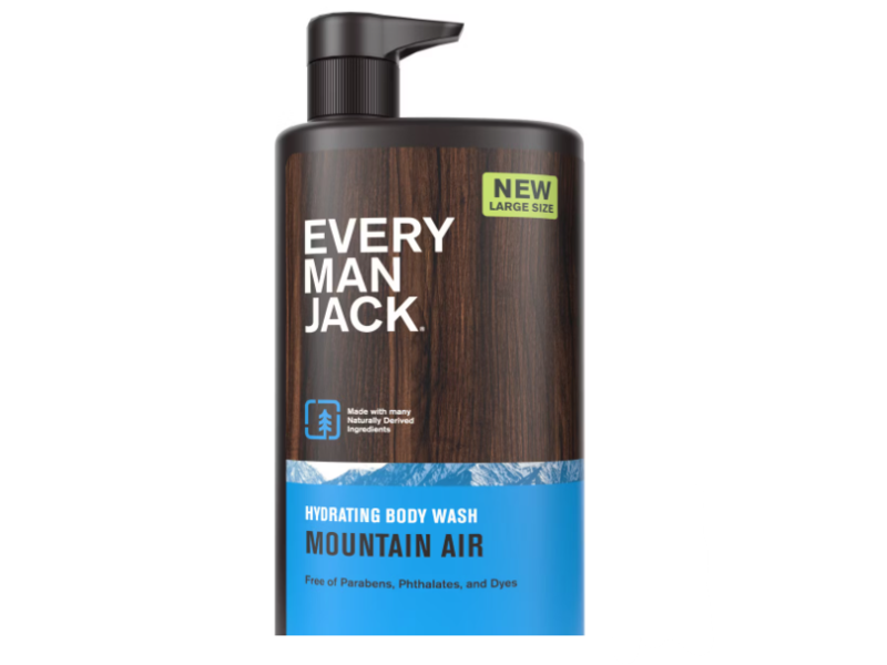 Every Man Jack Hydrating Body Wash, Mountain Air, 28.8 fl oz/852 mL