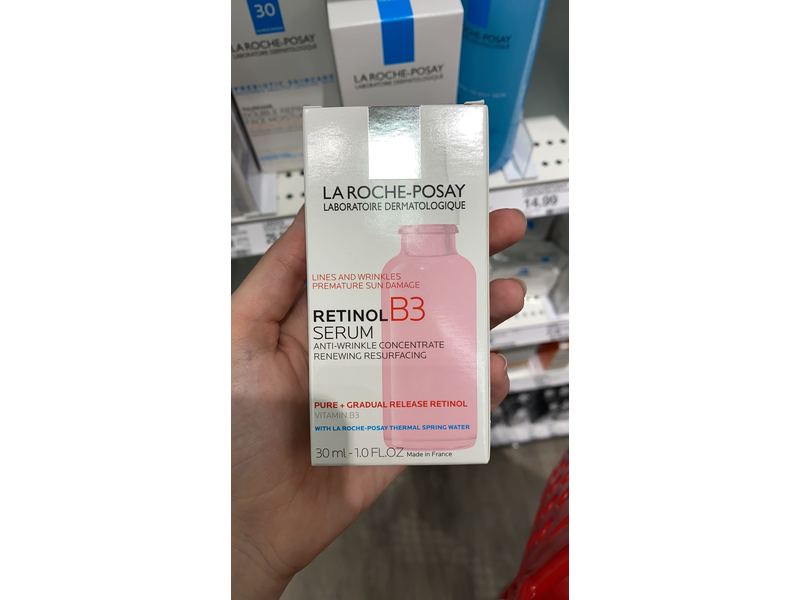 La Roche-Posay Serum, Retinol B3, 1.0 fl oz/30 mL