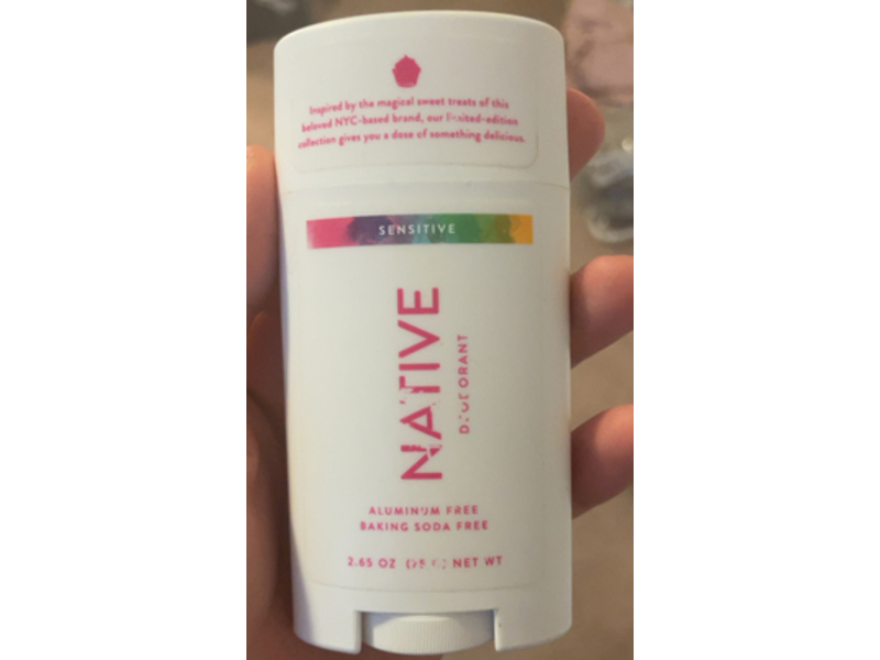 Native Deodorant Sensitive, Vanilla Cupcake, 2.65 oz