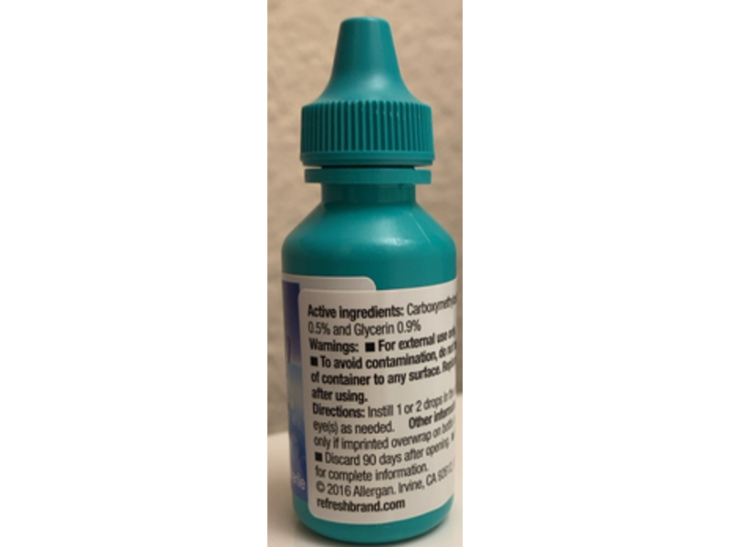 Refresh Optive Lubricant Eye Drops, 0.5 fl oz/15 mL