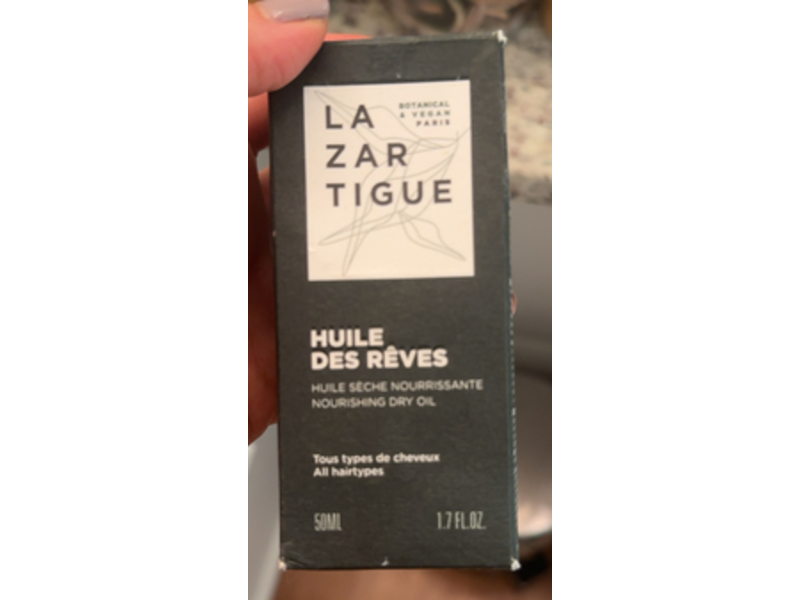 Lazartigue Huile Des Reves Nourishing Dry Oil, 1.7 fl oz/50 mL