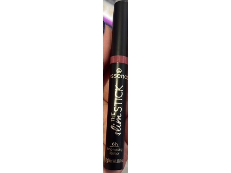 Essence The Slim Stick 6h Long Lasting Lipstick, 105 Velvet Punch, 0.05 fl oz/1.7 g