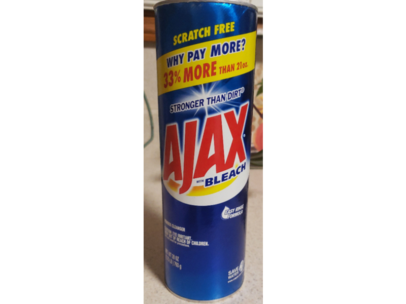Ajax Powder Cleanser with Bleach, 28 oz (794 g)