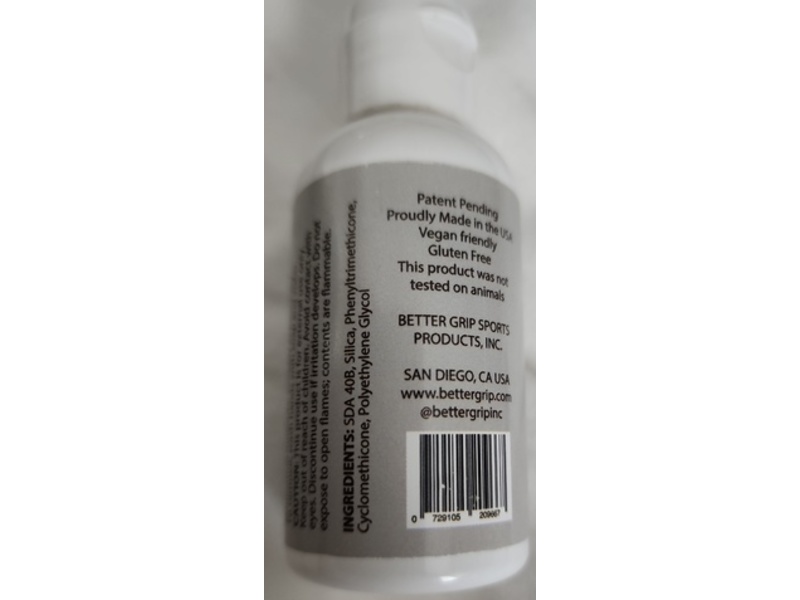 Better Grip Original Instant Dry-Touch Gel, 2 fl oz/59 mL