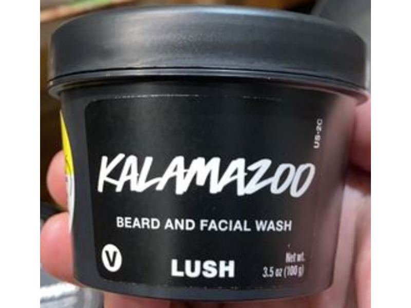 Lush Kalamazoo Beard & Facial Wash, 3.5 oz/100 g