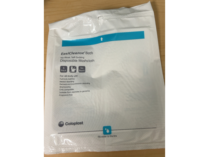 Coloplast EasiCleanse Bath Disposable Washcloth