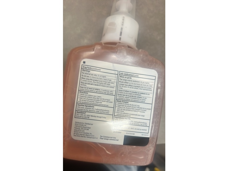 Purell AntiMicrobial Foam Handwash, 40.5 fl oz/1200 mL