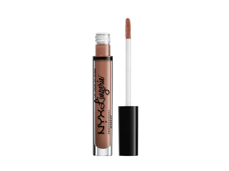NYX Professional Makeup Lingerie Liquid Lipstick, Baby Doll, 0.16 oz