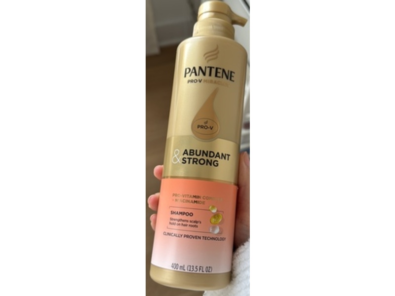 Pantene Pro-V Miracles Abundant & Strong Shampoo, 13.5 fl oz/400 mL
