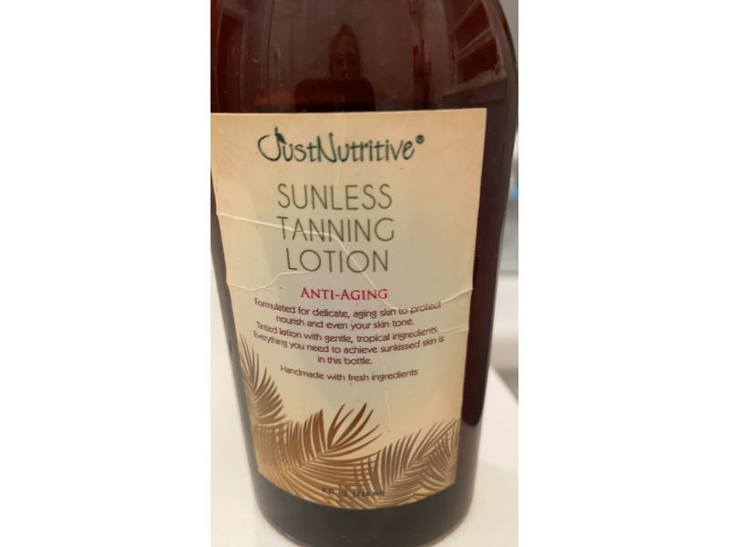 Just Nutritive Sunless Tanning Lotion, Anti-Aging, 8 fl oz/226 ml
