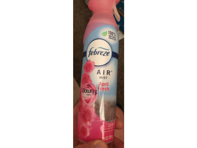 Febreze Air Mist, April Fresh, 8.8 oz/250 g, Pack Of 2