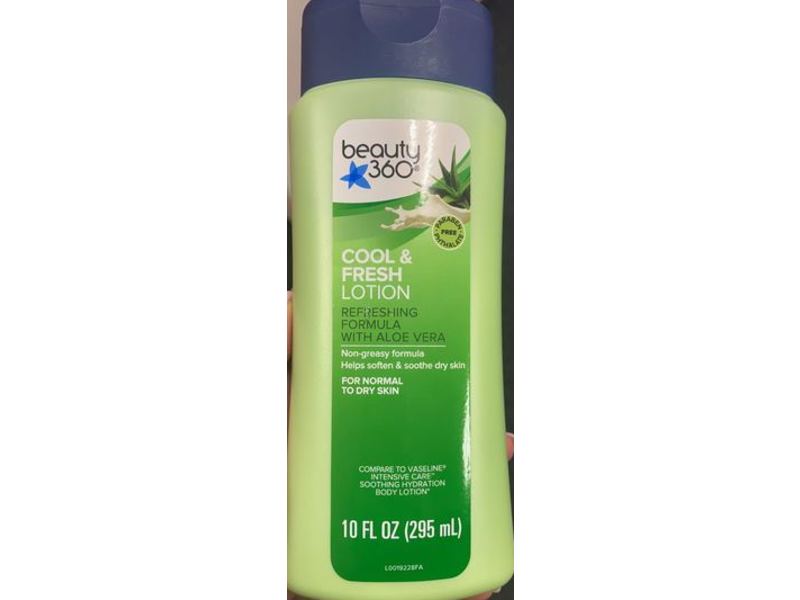 CVS Beauty 360 B Cool & Fresh Body Lotion, Aloe Vera, 10 fl oz/295 mL