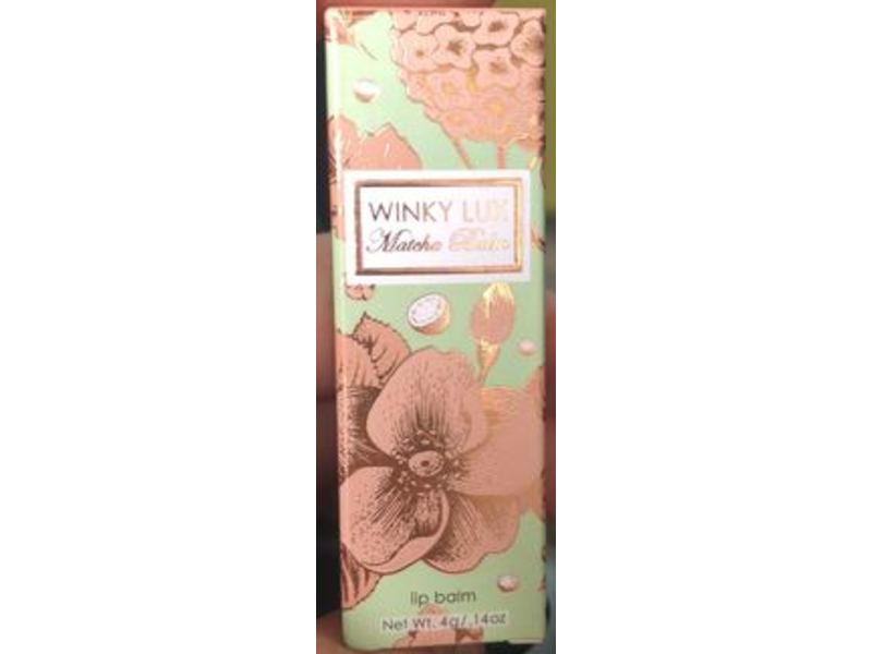 Winky Lux Matcha Lip Balm, 0.14 oz/4 g