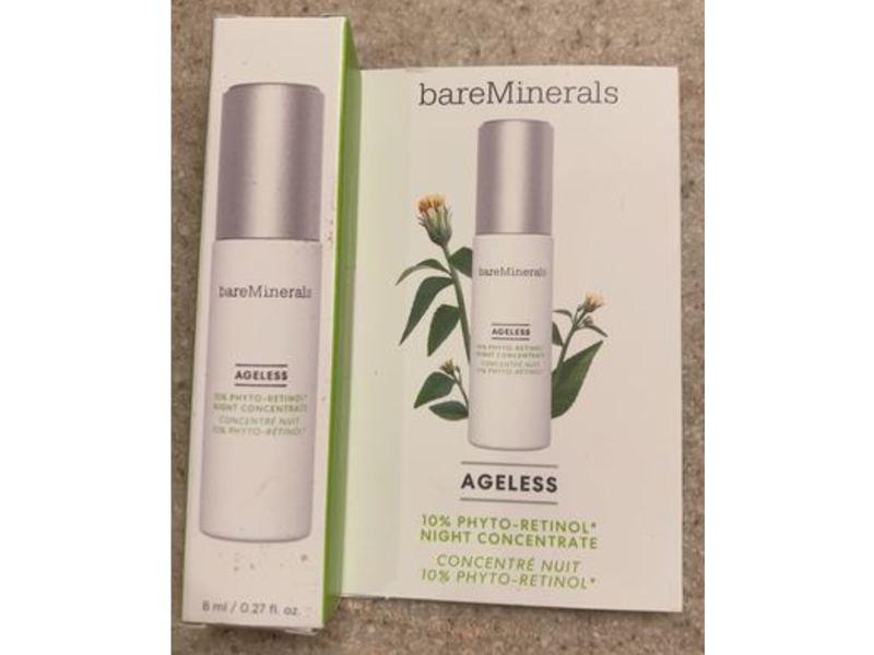 Bare Minerals Ageless Phyto-Retinol Night Concentrate, 0.27 fl oz/8 mL