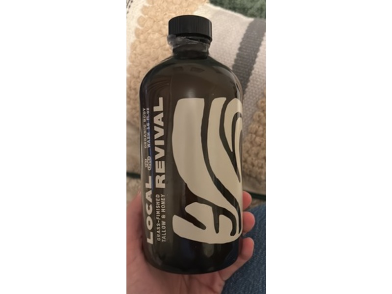 Local Revival Organic Body Wash, Tallow & Honey 16 fl oz