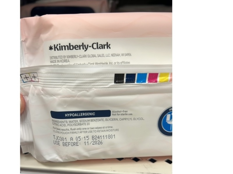 Cottonelle Flushable Wipes, 4 Count