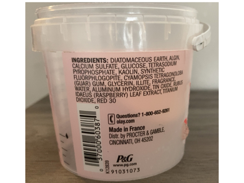 Olay Kaolin Clay Purifying Body Mask, 0.35 oz/10 g