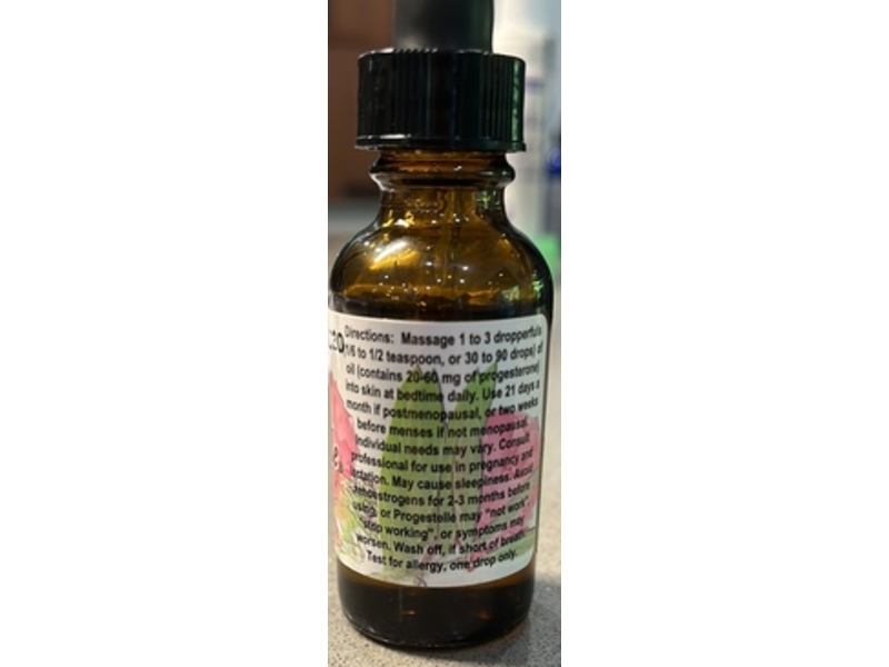 Progestelle Progesterone Skin Oil, 1 oz/30 mL