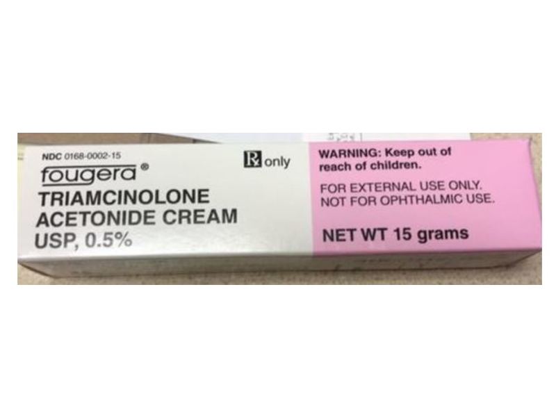 Triamcinolone Acetonide Cream USP, 0.5%, 15 g, Fougera (RX)