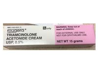 Triamcinolone Acetonide Cream USP, 0.5%, 15 g, Fougera (RX) - thumbnail 2