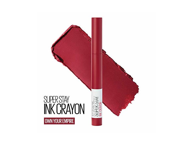 Maybelline Super Stay Ink Lip Crayon, Own Your Empire, 0.04 oz/1.2 g
