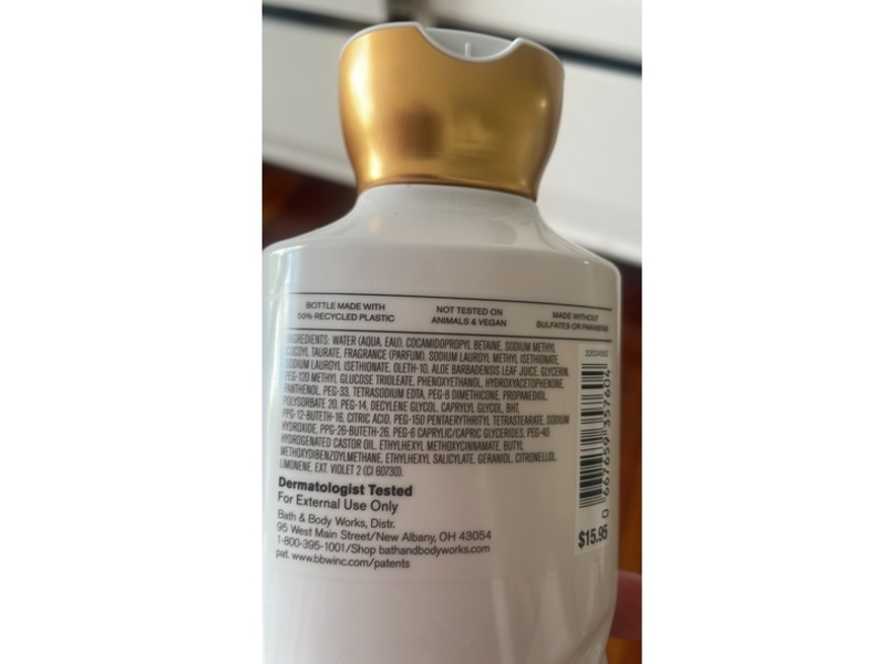 Bath & Body Works Body Wash, Always & Forever, Pro-Vitamin B5 + Aloe, 10 fl oz/295 mL, Pack Of 2