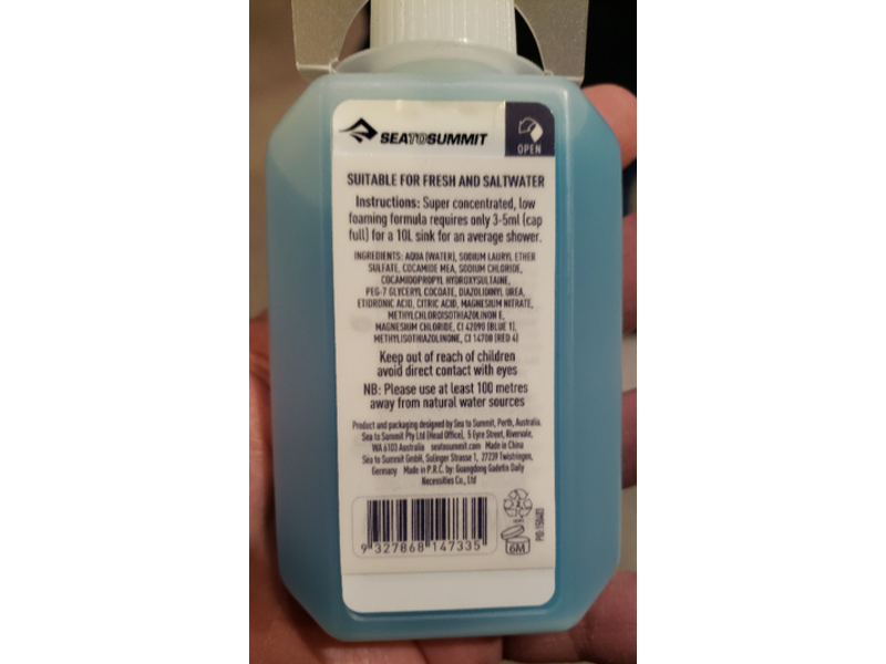 Sea To Summit Multi - Purpose Outdoors Wash, 3.3 fl oz/100 mL
