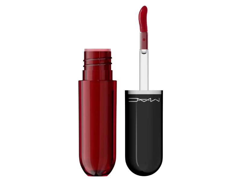 M.A.C Lustreglass Stainglass Lip Tint, Soda Poppy, 0.1 fl oz/3 mL