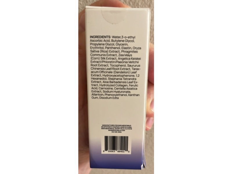 Skin Medicinals Vitamin C + E with Ferulic Acid Serum, 1 fl oz/30 mL