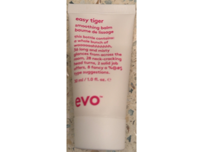 EVO Easy Tiger Smoothing Balm, 1 fl oz/30 mL