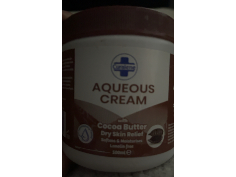 Curalene Aqueous Cream with Cocoa Butter, 16.9 fl oz/500 mL
