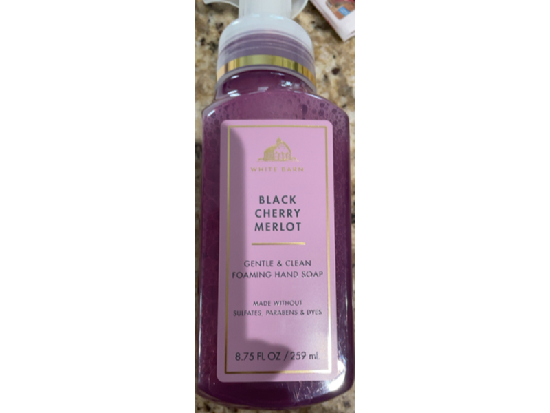 White Barn Black Cherry Merlot Foaming Hand Wash, 8.75 fl oz/259 mL