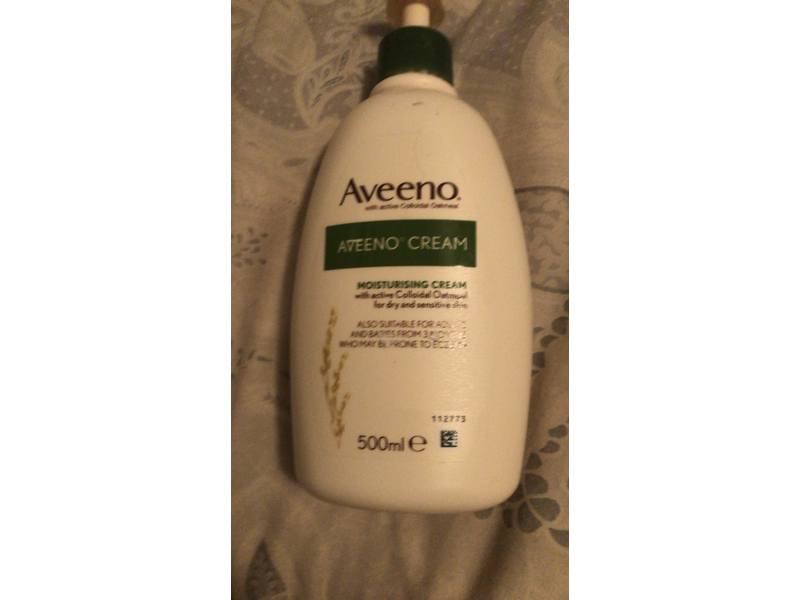 Aveeno Daily Moisturizing Cream, Colloidal Oatmeal, 100 mL