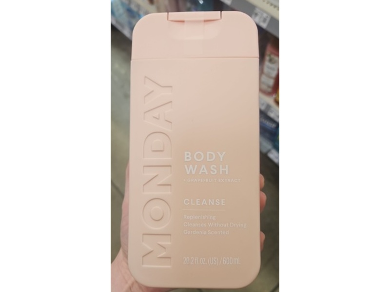 Monday Cleanse Body Wash, Grapefruit Extract, 20.2 fl oz/600 mL