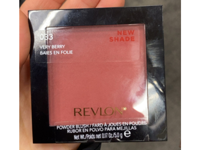 Revlon Powder Blush, 033 Very Berry, 0.17 oz/5.0 g