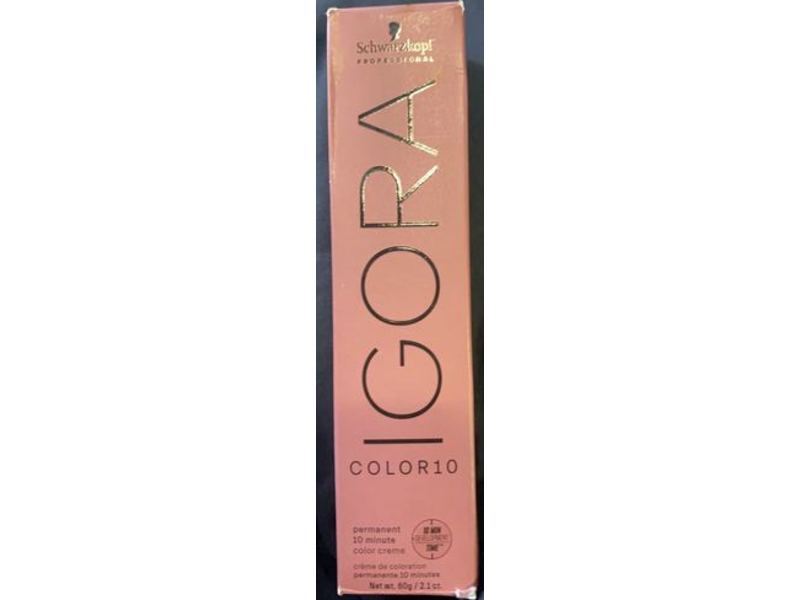 Schwarzkopf Igora Permanent 10-Minute Color Creme, Color10, 2.1 oz/60 g