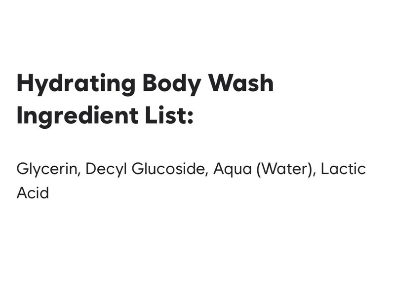 Gladskin Hydrating Body Wash, 1.69 fl oz/50 mL