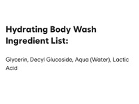 Gladskin Hydrating Body Wash, 1.69 fl oz/50 mL - thumbnail 2