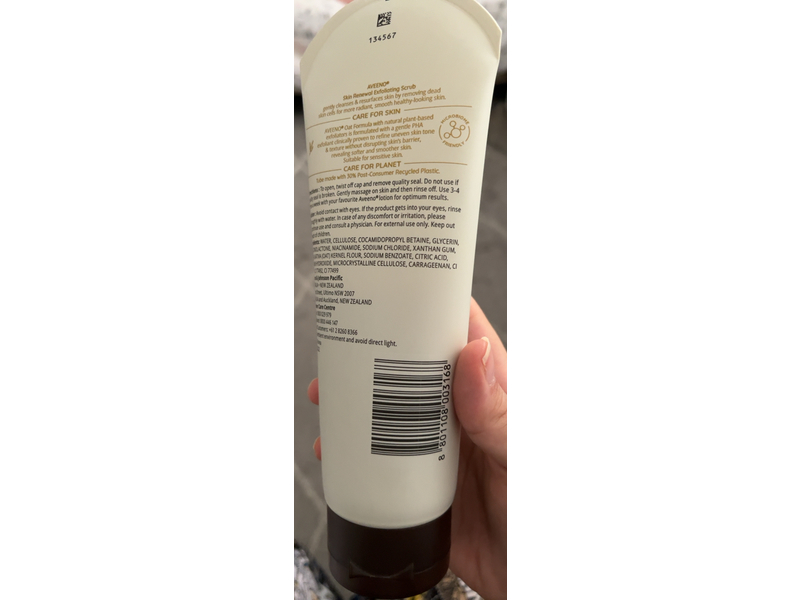 Aveeno Skin Renewal Exfoliating Scrub, 225 g