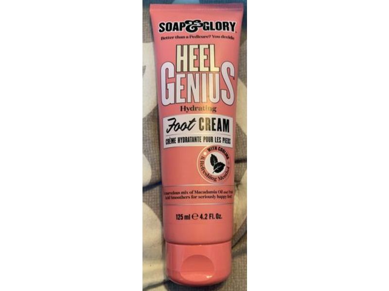 Soap & Glory Heel Genius Foot Cream, 4.2 fl oz/125 mL