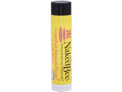 The Naked Bee Beeswax Lip Balm, Grapefruit Blossom Honey, 15 oz/ 40 g