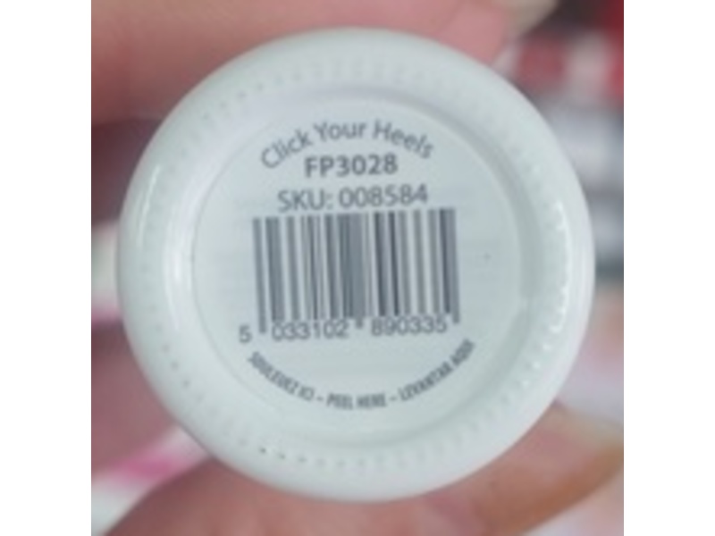 FingerPaints Gel Nail Polish, Click Your Heels, 0.27 fl oz/8 mL