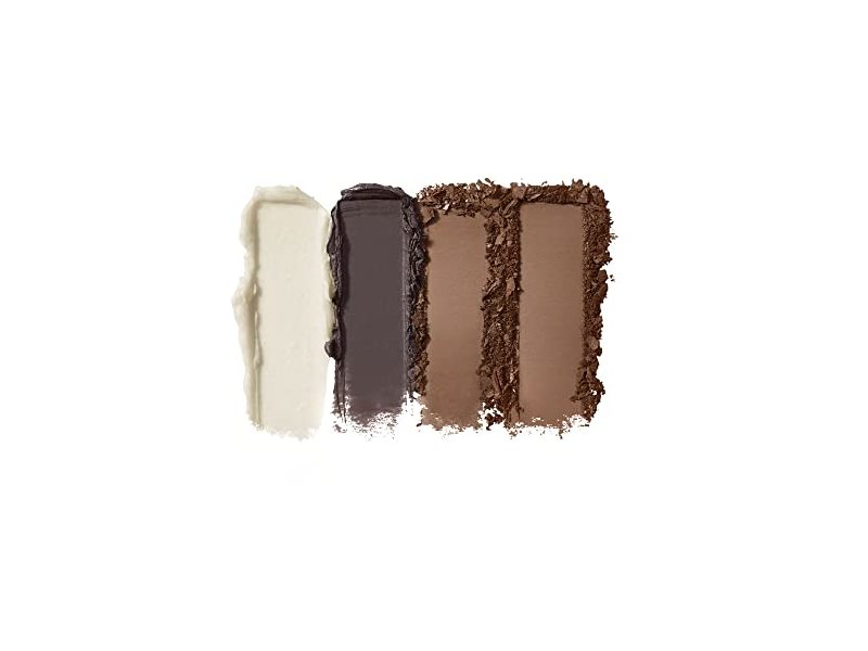 e.l.f. Cosmetics Bite-Size Brow Palette, Neutral Brown, 0.14 oz/4 g