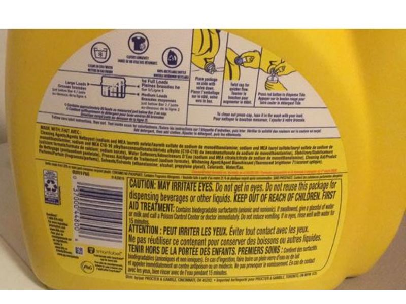 Tide Simply Clean & Fresh Detergent, Daybreak Fresh, 89 Loads, 128 fl oz/3.78 L