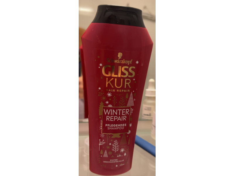 Schwarzkopf Gliss Kur Winter Repair Pflegendes Shampoo, 250 mL
